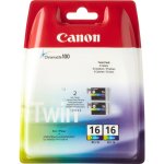 Original Canon BCI-16cl 9818A002 Tintenpatrone color Doppelpack (ca. 100 Seiten)