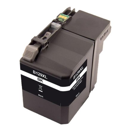 XL Druckerpatrone von tintenalarm.de ersetzt Brother LC-129XLBK schwarz (ca. 2.400 Seiten)