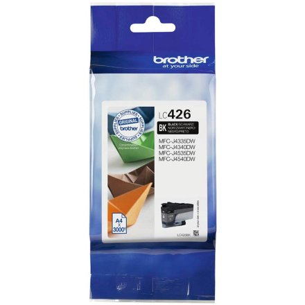 Original Brother LC426BK LC-426BK Tintenpatrone schwarz (ca. 3.000 Seiten)