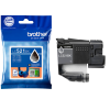  Original Brother LC521BK LC-521BK Tintenpatrone schwarz (ca. 500 Seiten) 