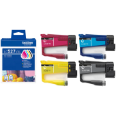  Original Brother LC527VAL LC527VAL Tintenpatrone MultiPack Bk,C,M,Y 