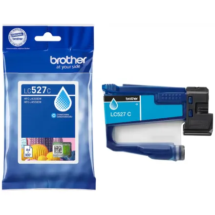 Original Brother LC527C LC-527C Tintenpatrone cyan (ca. 900 Seiten)