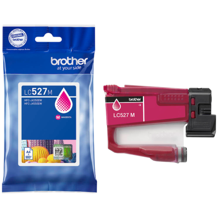 Original Brother LC527M LC-527M Tintenpatrone magenta (ca. 900 Seiten)