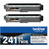  Original Brother TN-241 BK TWIN Toner schwarz Doppelpack (ca. 2.500 Seiten) 