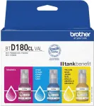 Original Brother BTD-180 BTD180CLVAL Tintenflasche Multipack C,M,Y (ca. 5.000 Seiten)