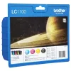  Original Brother LC-1100 VAL BP Tintenpatrone MultiPack Bk,C,M,Y 