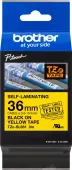  Original Brother TZe-SL661 DirectLabel schwarz auf gelb selbstlaminierend 