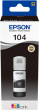  Original Epson C13T00P140 104 Tintenflasche schwarz (ca. 4.500 Seiten) 