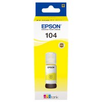 Original Epson C13T00P440 104 Tintenflasche gelb (ca. 7.500 Seiten)