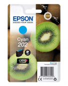  Original Epson C13T02F24010 202 Tintenpatrone cyan (ca. 300 Seiten) 
