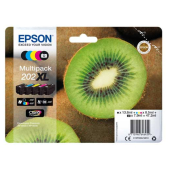  Original Epson 202XL C 13 T 02G74010 Tintenpatrone MultiPack High-Capacity Bk,PhBk,C,M,Y 