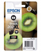  Original Epson C13T02H14010 202XL Tintenpatrone schwarz foto High-Capacity (ca. 800 Seiten) 