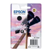  Original Epson C13T02V14010 502 Tintenpatrone schwarz (ca. 210 Seiten) 