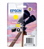  Original Epson C13T02W44010 502XL Tintenpatrone gelb High-Capacity (ca. 470 Seiten) 
