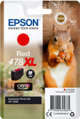  Original Epson C13T04F54010 478XL Tintenpatrone rot High-Capacity (ca. 830 Seiten) 