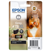  Original Epson C13T04F64010 478XL Tintenpatrone grau High-Capacity 