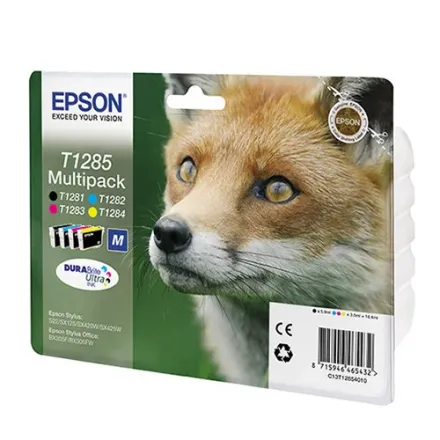 Original Epson C13T12854012 T1285 Tintenpatrone MultiPack Bk,C,M,Y