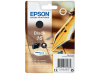  Original Epson C13T16214012 16 Tintenpatrone schwarz (ca. 175 Seiten) 