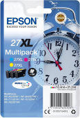  Original Epson 27XL C 13 T 27154012 Tintenpatrone MultiPack C,M,Y High-Capacity (ca. 1.100 Seiten) 