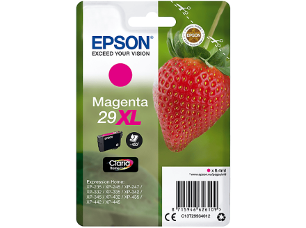 Original Epson C13T29934012 29 XL Tintenpatrone magenta High-Capacity (ca. 450 Seiten)