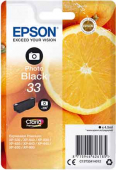  Original Epson C13T33414012 33 Tintenpatrone schwarz foto (ca. 200 Seiten) 