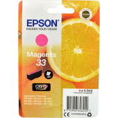  Original Epson C13T33644012 33 XL Tintenpatrone gelb High-Capacity (ca. 650 Seiten) 