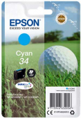  Original Epson C13T34624010 34 Tintenpatrone cyan (ca. 300 Seiten) 