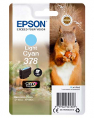  Original Epson C13T37854010 378 Tintenpatrone cyan hell (ca. 360 Seiten) 