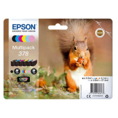  Original Epson 378 C 13 T 37884010 Tintenpatrone MultiPack Bk,C,M,Y,LC,LM 
