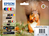  Original Epson C13T379D4010 378XL+478XL Tintenpatrone MultiPack High-Capacity Bk,C,M,Y,R,GY 