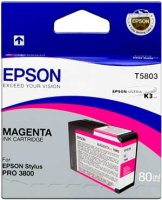 Original Epson C13T580300 T5803 Tintenpatrone magenta (ca. 80 ml)