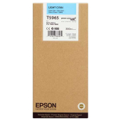  Original Epson C13T596500 T5965 Tintenpatrone cyan hell (ca. 350 ml) 