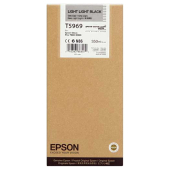 Original Epson C13T596900 T5969 Tintenpatrone schwarz hell hell (ca. 350 ml) 