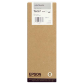 Original Epson C13T606700 T6067 Tintenpatrone schwarz hell (ca. 220 ml) 