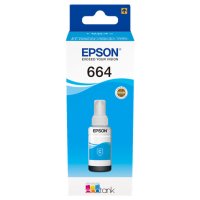 Original Epson C13T664240 664 Tintenflasche cyan (ca. 6.500 Seiten)