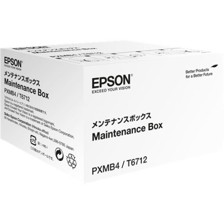 Original Epson T6712-PXMB4 C13T671200 Resttintenbehälter (ca. 75.000 Seiten)