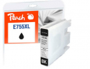  XL Druckerpatrone von Peach ersetzt Epson T7551, C13T755140 schwarz (ca. 5.000 Seiten) 