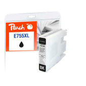  XL Druckerpatrone von Peach ersetzt Epson T7551, C13T755140 schwarz (ca. 5.000 Seiten) 