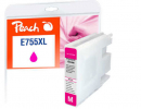  XL Druckerpatrone von Peach ersetzt Epson T7553, C13T755340 magenta (ca. 4.000 Seiten) 