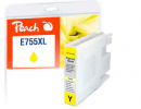  XL Druckerpatrone von Peach ersetzt Epson T7554, C13T755440 gelb (ca. 4.000 Seiten) 