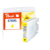  XL Druckerpatrone von Peach ersetzt Epson T7554, C13T755440 gelb (ca. 4.000 Seiten) 