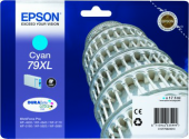  Original Epson C13T79024010 79 XL Tintenpatrone cyan High-Capacity (ca. 2.000 Seiten) 