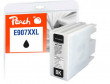  XXL Druckerpatrone von Peach ersetzt Epson T9071, C13T907140 schwarz (ca. 10.000 Seiten) 