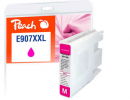  XXL Druckerpatrone von Peach ersetzt Epson T9073, C13T907340 magenta (ca. 7.000 Seiten) 