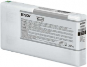  Original Epson C13T913700 T9137 Tintenpatrone schwarz hell (ca. 200 ml) 