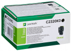  Original Lexmark C2320K0 Toner schwarz return program (ca. 1.000 Seiten) 