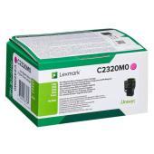  Original Lexmark C2320M0 Toner magenta return program (ca. 1.000 Seiten) 