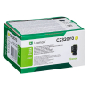  Original Lexmark C2320Y0 Toner gelb return program (ca. 1.000 Seiten) 