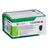  Original Lexmark C232HM0 Toner magenta return program (ca. 2.300 Seiten) 