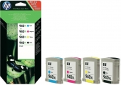  Original HP 940XL, C2N93AE Tintenpatrone MultiPack Bk,C,M,Y (ca. 2.200 Seiten) 